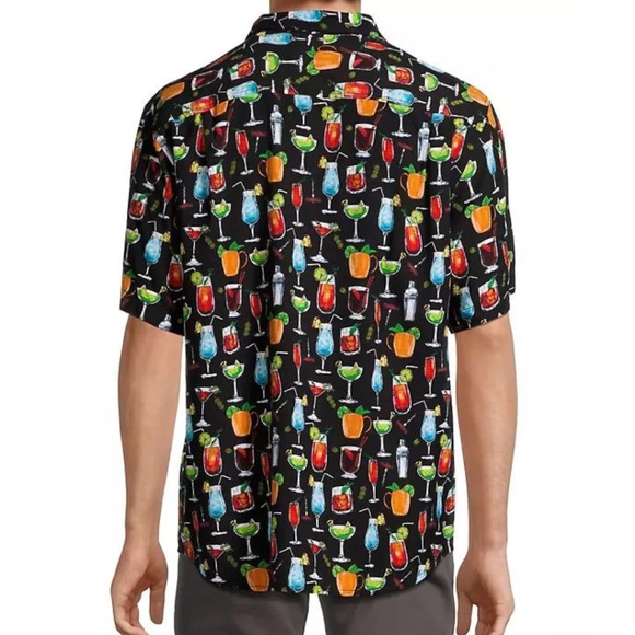 TOMMY BAHAMA Men's Veracruz Cay All Nighter Short Sleeve Woven Shirt - XL - Picture 6 of 13